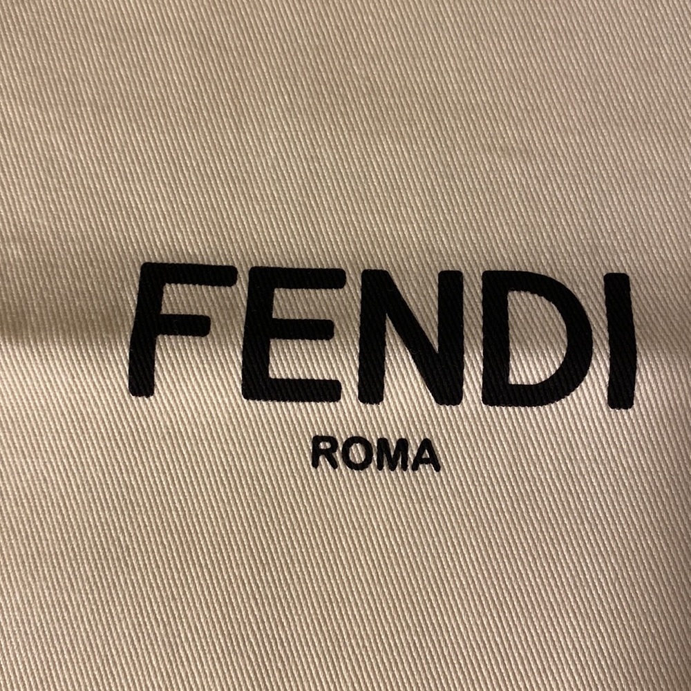 Authentic Fendi Designer Draw String Dust Bag - image 3